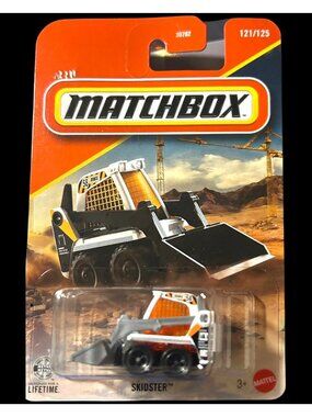Matchbox MBX Skidster 1:64 Die Cast Skid Steer Construction Vehicle
